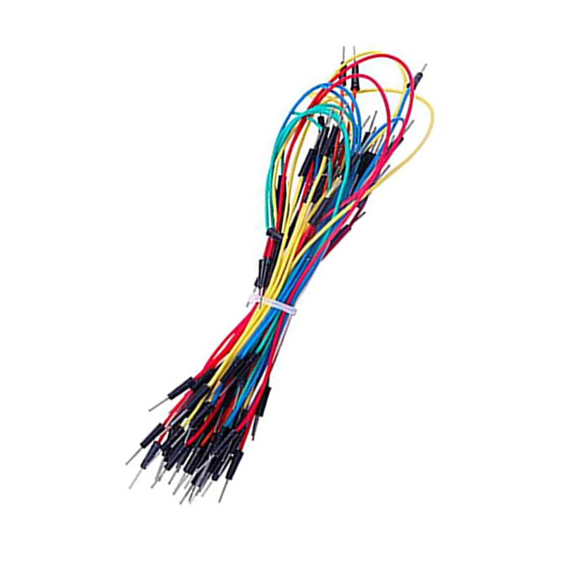 130PCS Solderless Flexible Breadboard Jumper Wires Male To Male Dupont Wire Compatible With Breadboard