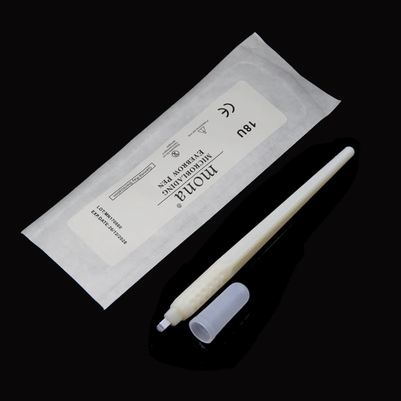 private label disposable eyebrow microblading pen semi permanent makeup machine manual hand tool