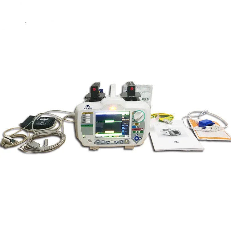 
Model RC-DM7000 automated external defibrillator with good price with spo2 and nibp 