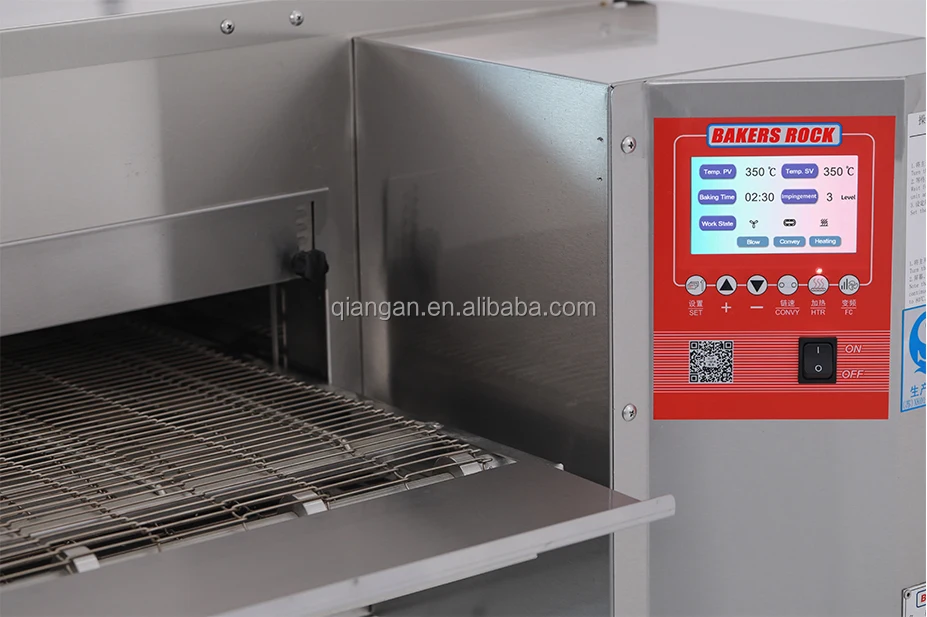 18 ' variable air power impingement electric conveyor pizza oven for pizza restaurant