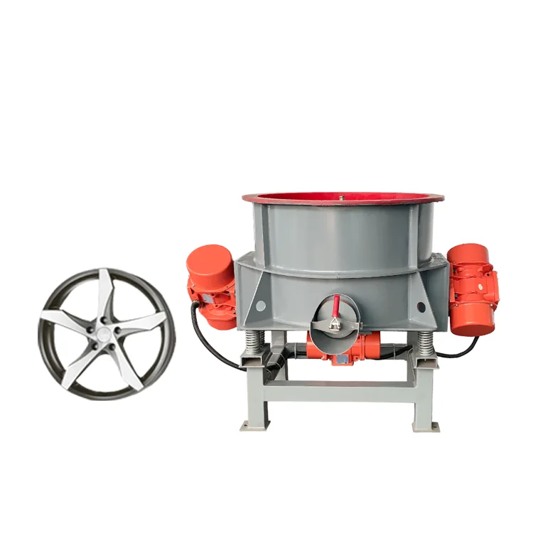 Car/Truck Wheel Polishing Machine vibrating equipment/Aluminium Alloy Wheel Hub of Motorcycles Polishing Machine