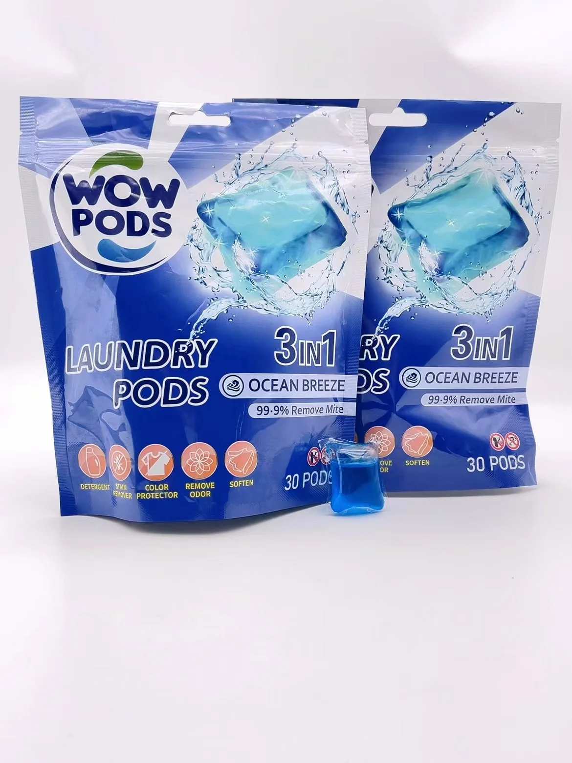 All-in-One Platinum PODS Washing Liquid Laundry Detergent Tablets / Capsules