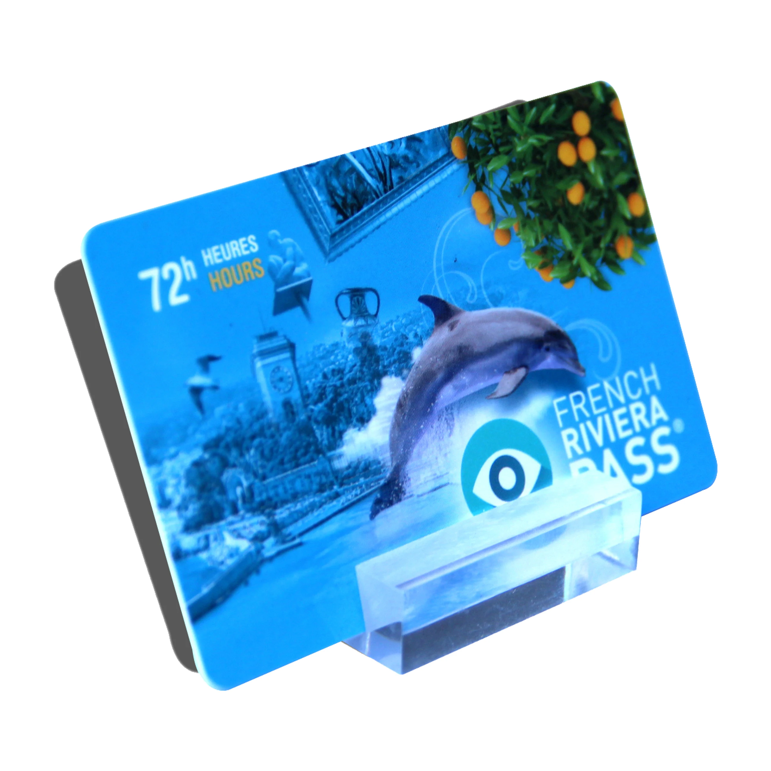  Бесплатный образец Cmyk печать позолоченные пластиковые ПВХ Rfid смарт-чип карты от