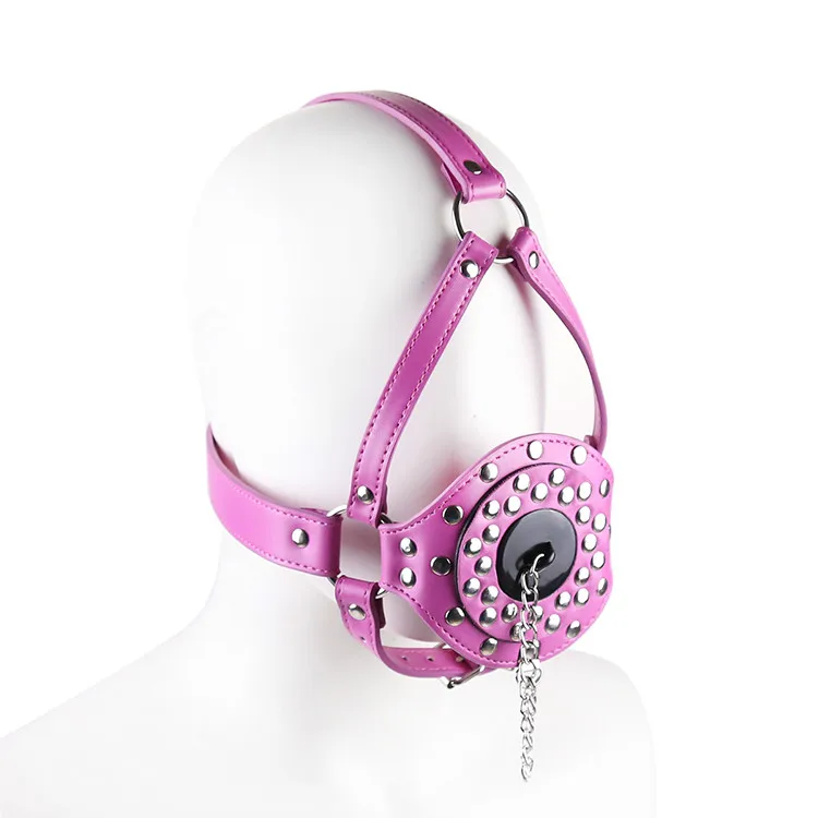 Oral Sex Toys Head Harness Bondage Gag with Belt