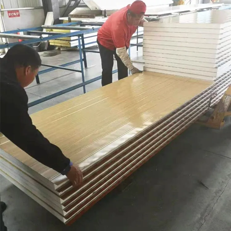 Lightweight 0.4mm steel sheet EPS exterior wall siding panel