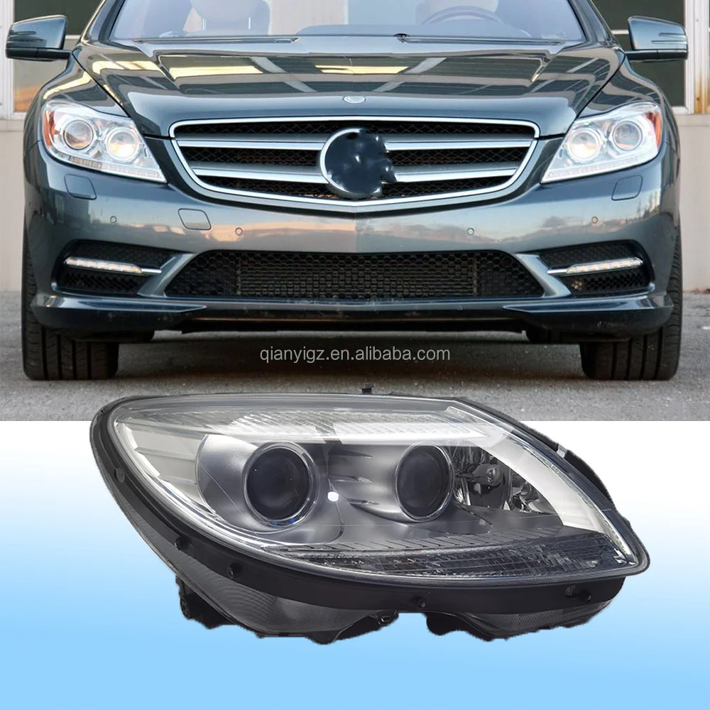 Original  Headlight Suitable For 2011 Mercedes-Benz CL-Class W216 Xenon headlights front penetration  for Car  Lighting System