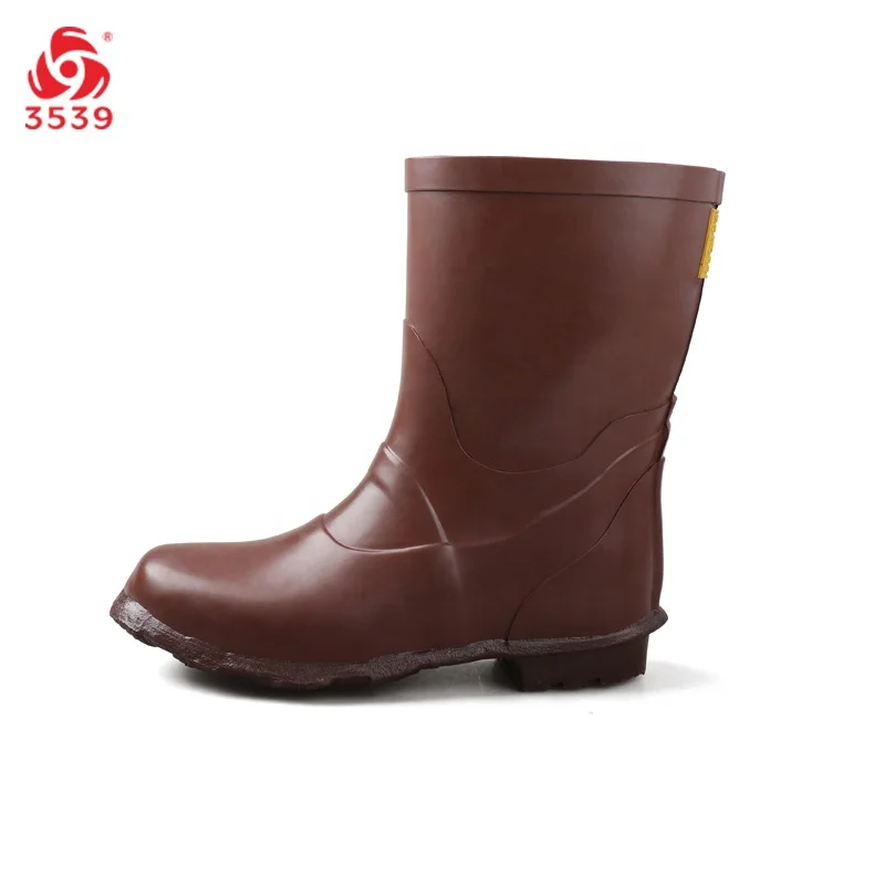  3539 40KV Dielctric Rubber Boots Work Insulated Wellies Rain