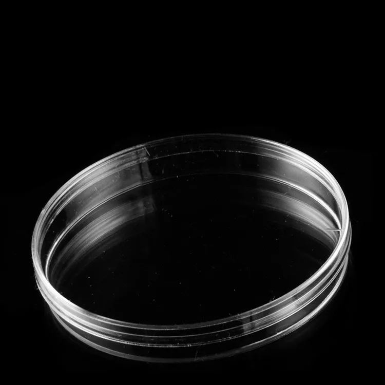 OEM thickness petri dishes clear transparent petri dish 90mm high quality PS PP material sterile petri dish 90mm