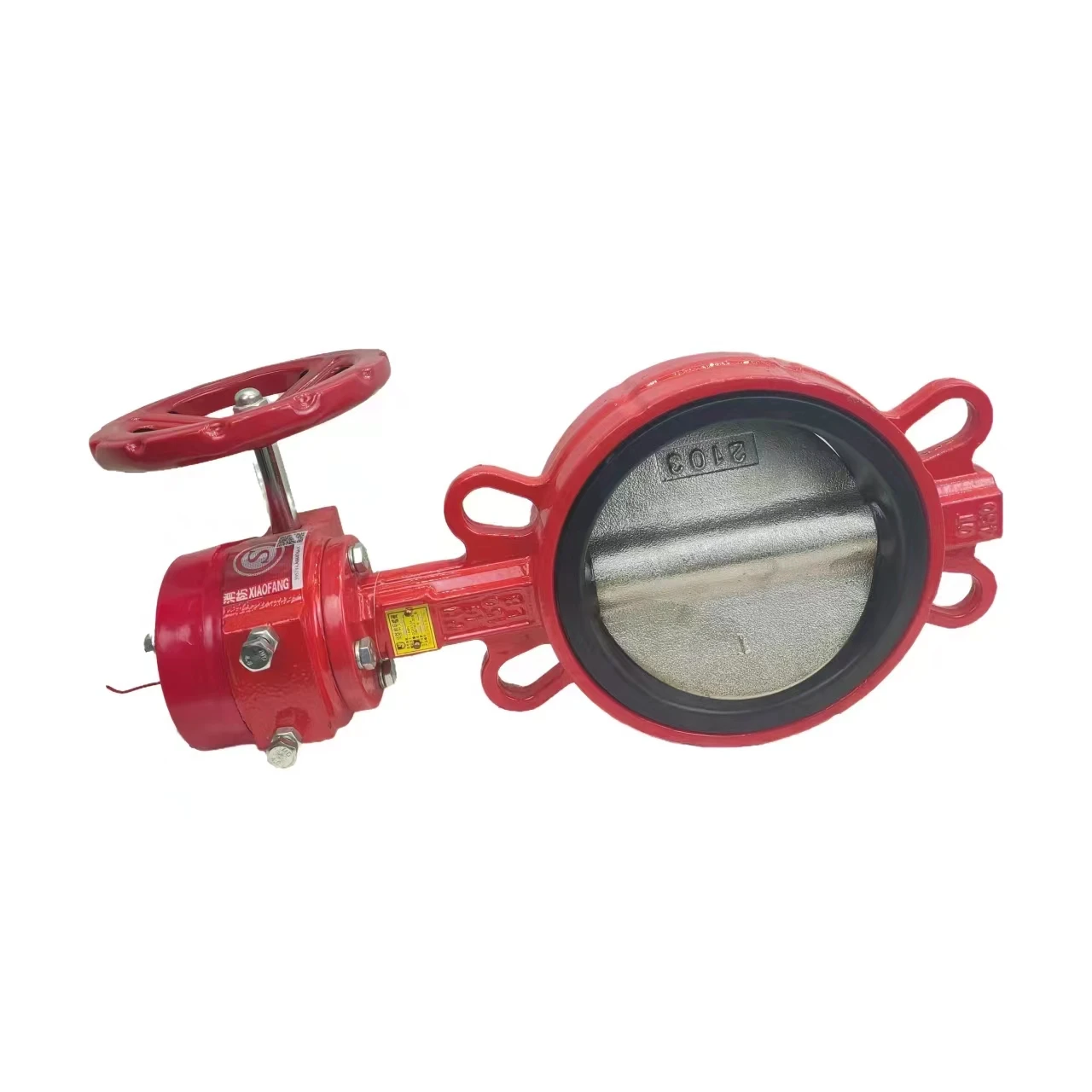Butterfly Valve Fire Signal Turbine Clamping Type Firefighting Equipment & AccessoryZSXDF7-80-16