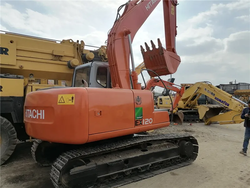 Used Crawler Hydraulic Pilot Small  Retro Excavator 3t 5t 7t 12t hitachi ex120 Mini Excavator Machine Price