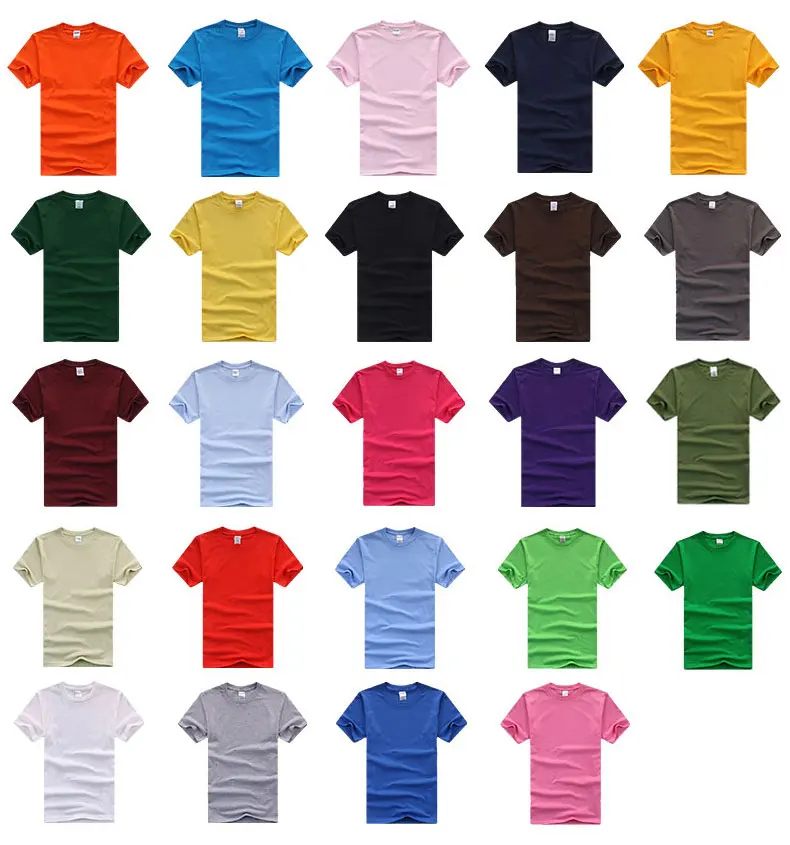 Wholesale Mens Blank camisas 100% cotton tshirt printing High Quality Plain Custom Logo Printed Black t shirts