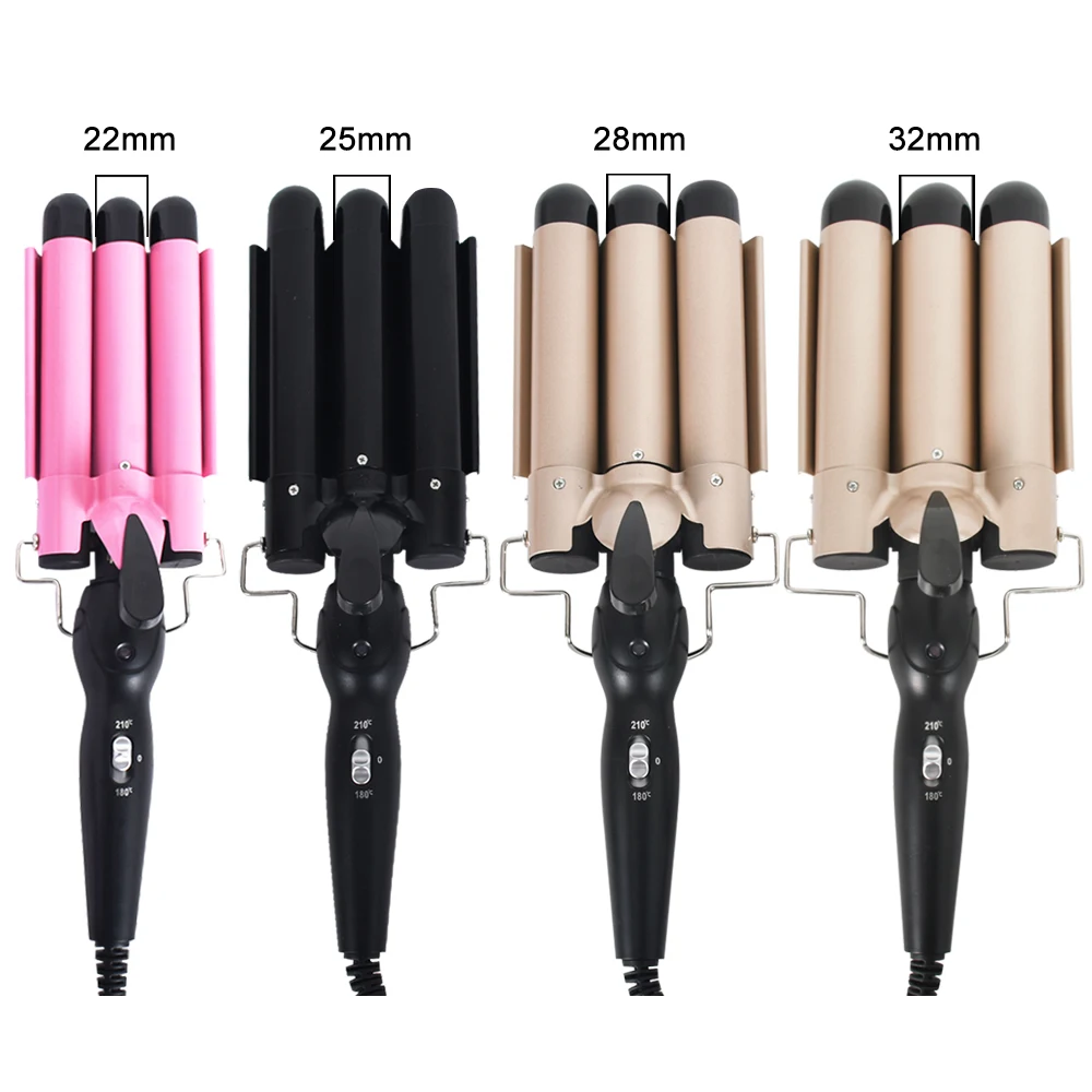 Professional Electric Automatic Vivid And Vogue Cordless Wireless Auto Ceramic Straightener Revamp Hair Curlers Rollers Set