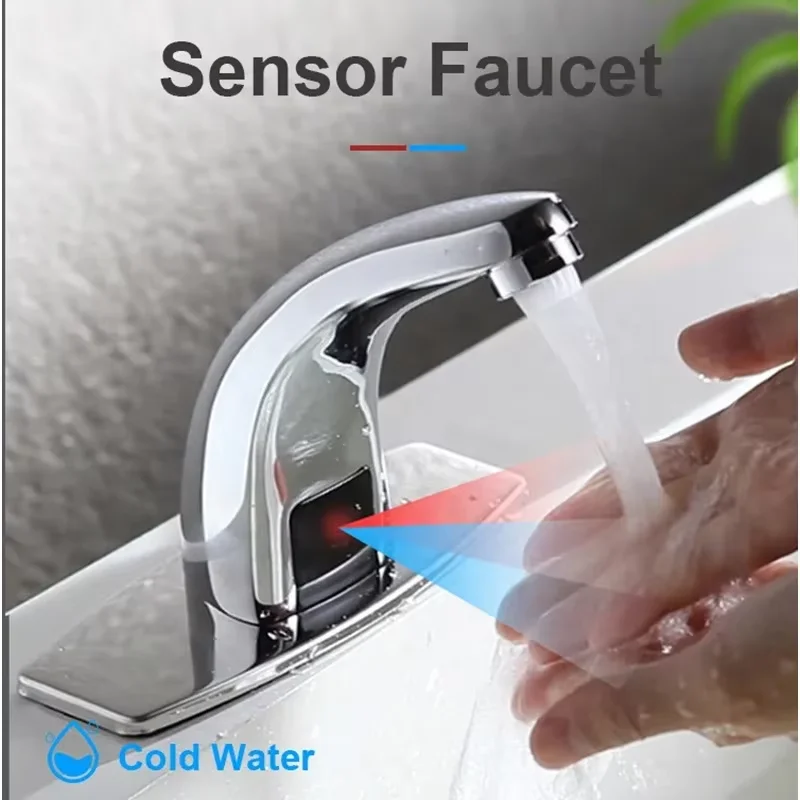Sensor Basin faucet Smart faucet Washbasin Infrared sensing faucet Kitchen bathroom accessories alternate hot and cold
