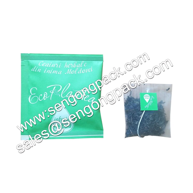 C28DX automatic seal corn fiber black  tea bag packaging machine