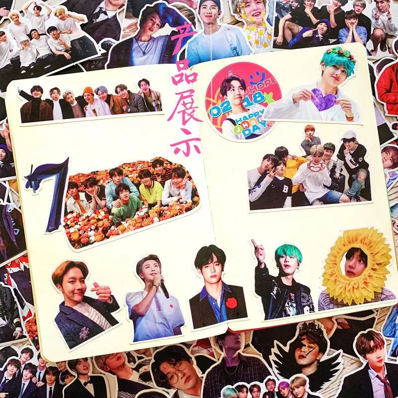 110Pcs/set Kpop Bangtan Boys Love Yourself BUTTER Self Adhesive Stickers