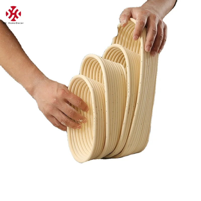 XH 10 дюймов banneton 100% натуральная ротанговая миска brotform круглая сушеная тесто Ремесленная хлебостойкая корзина наборы для профессионального