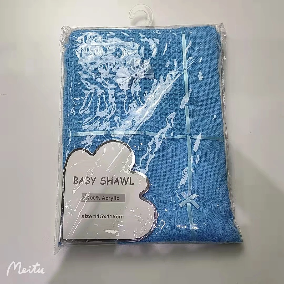 BC10763A baby shawl  baby shawl blanket disposable baby blanket