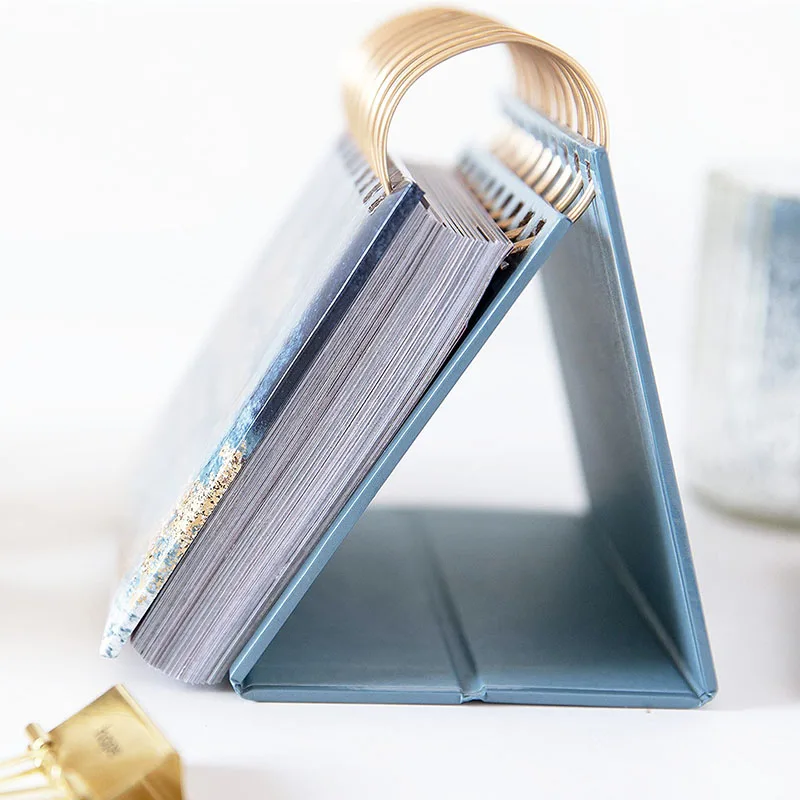 2025 mini calender motivational desk calendar custom printing perpetual calendar for table new year 365 chinese calendar