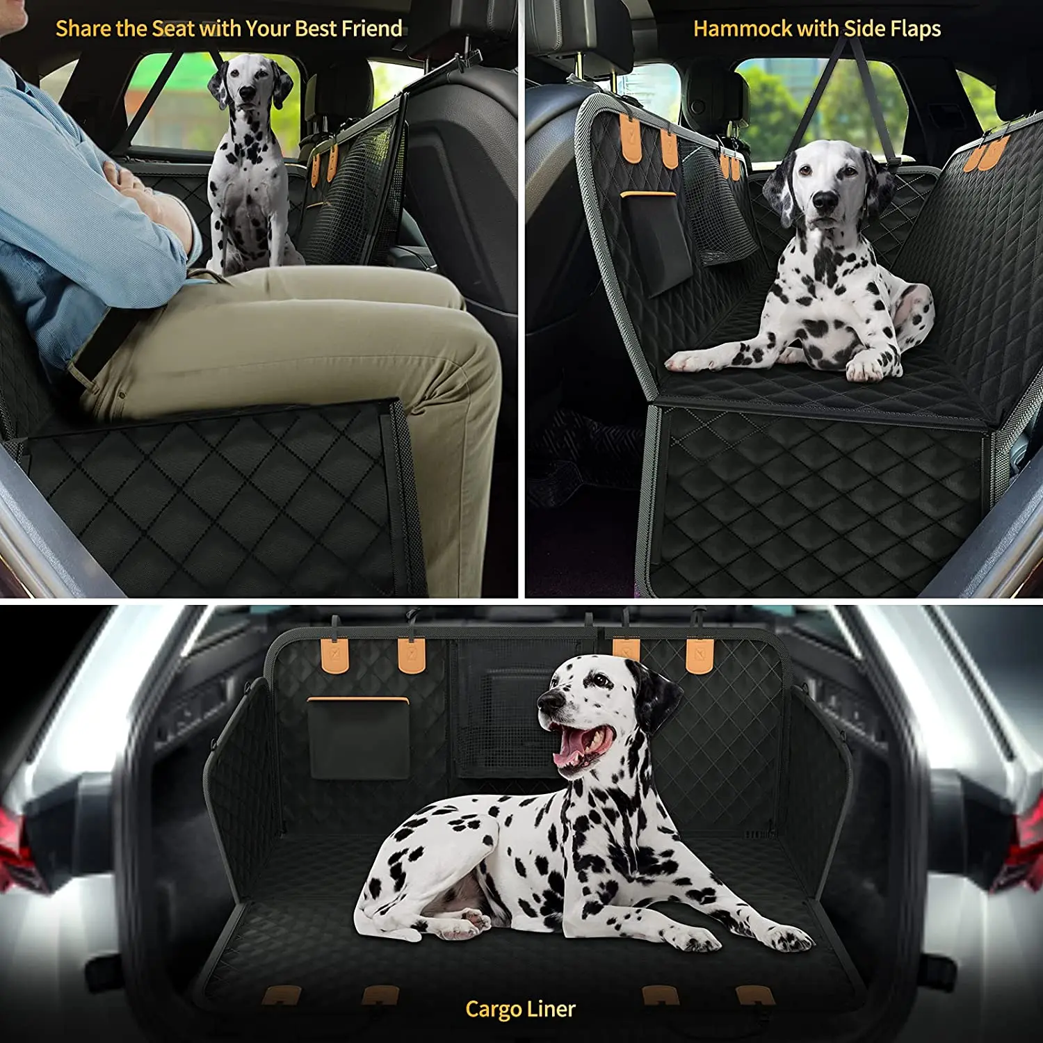 Custom Waterproof Dog Car Seat Cover hammock mesh window universal car dog seat cover pet seat cover for cars