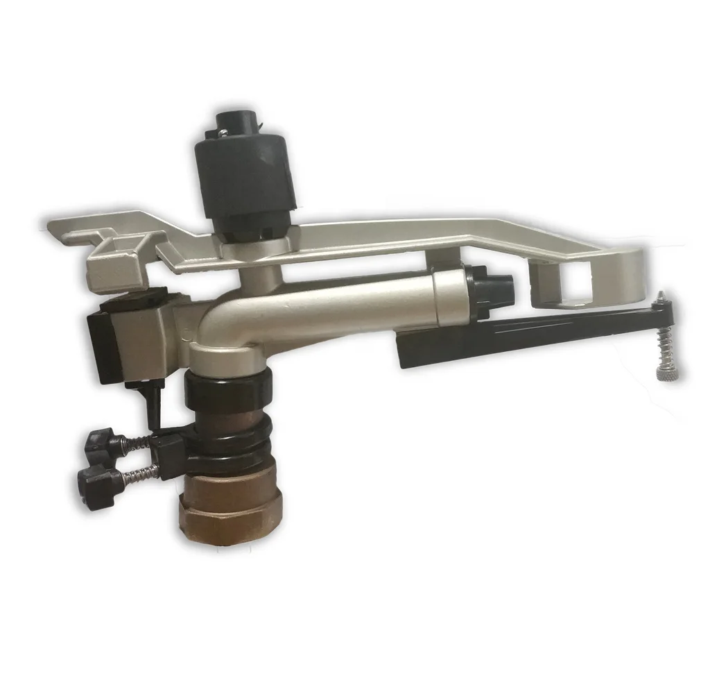 Высококачественный металлический большой пистолет LUMAO из алюминия и латуни, ударное орошение для сельскохозяйственного полива