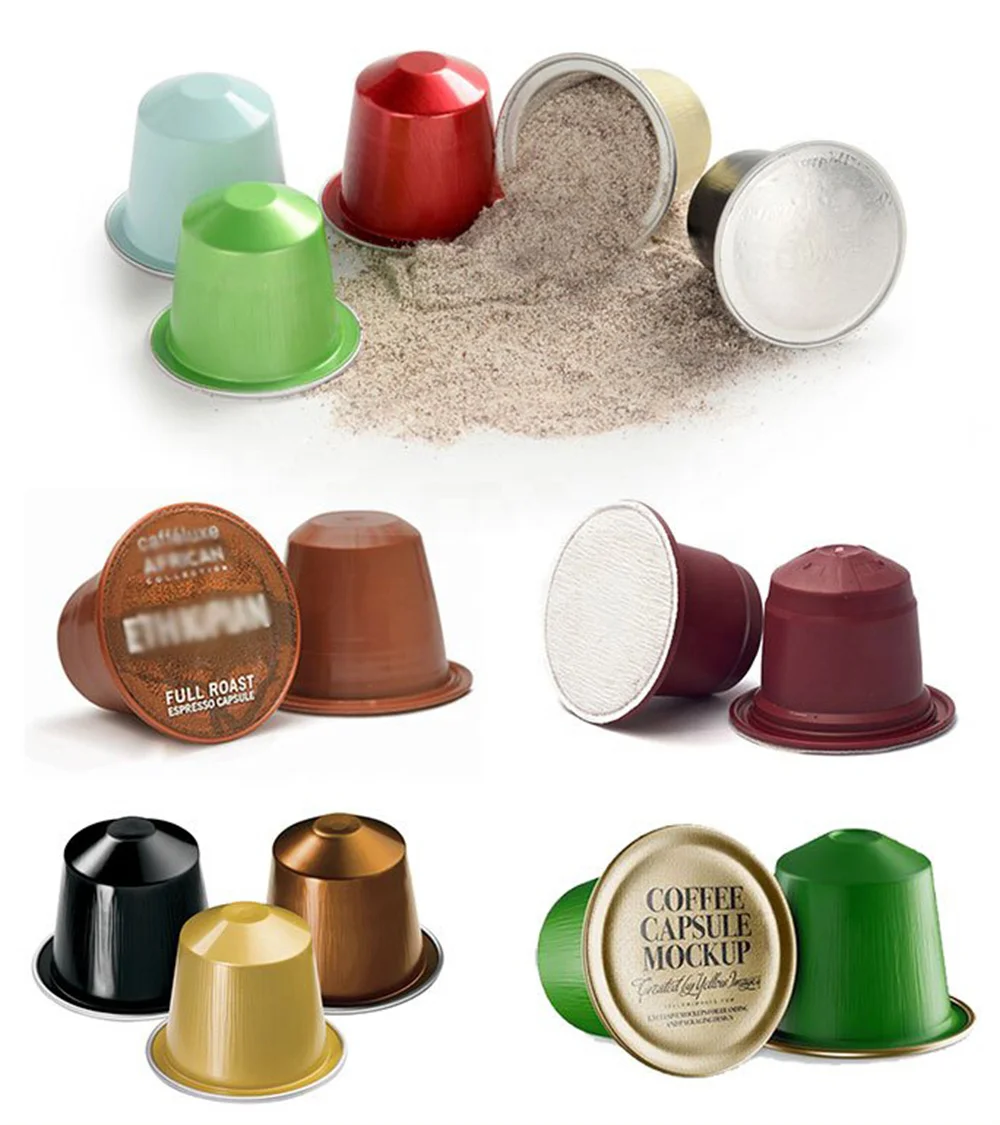 High Quality Automatic Tea Cocoa Powder Coffee Capsule Filling Sealing Machine With CE Certificated