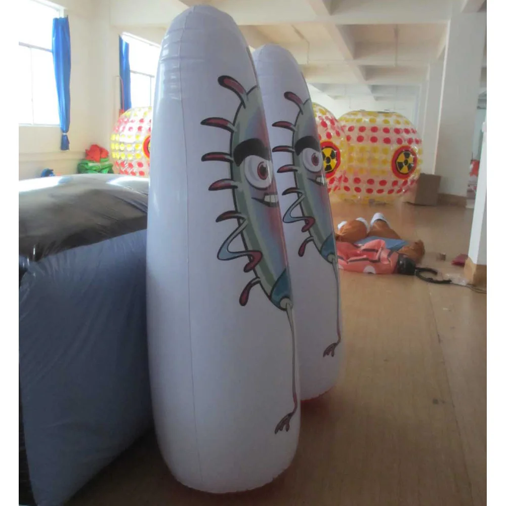 Factory price PVC inflatable toy 5mH punching bag boxing bag toy for kids