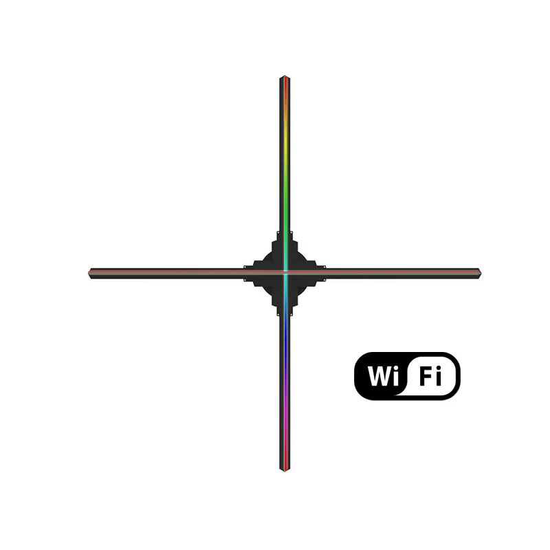 65 см wifi голограмма светодиодный вентилятор 3d проектор рекламный голографический дисплей