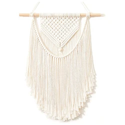 Handmade woven Tassel Tapestry Bedside Sofa Background Wall Art Decoration Wall Hanging Decor Tapestry