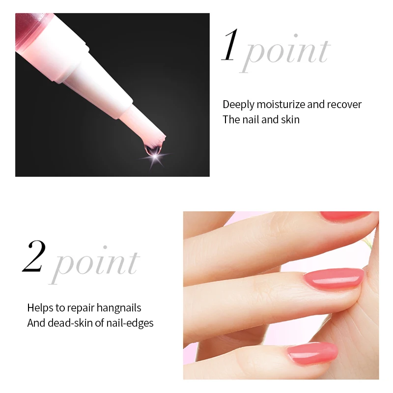 Nail Art Manicure Care Cuticle Oil Pen Soften Oil Moisturize Nail Cuticle Edges