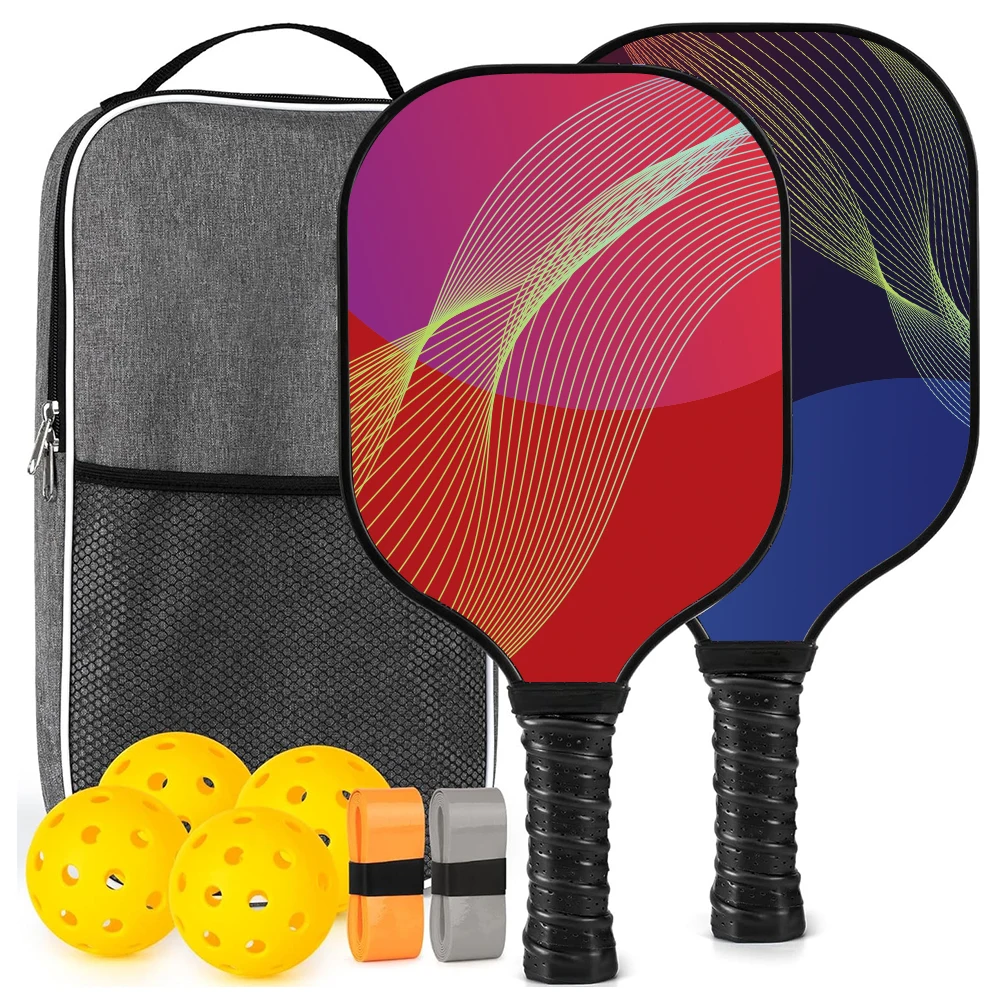 lightweight  T700 3k Carbon Fiber USAPA Pickle Ball Paddle Carbon Custom Pickleball Paddle set for outdoor sports