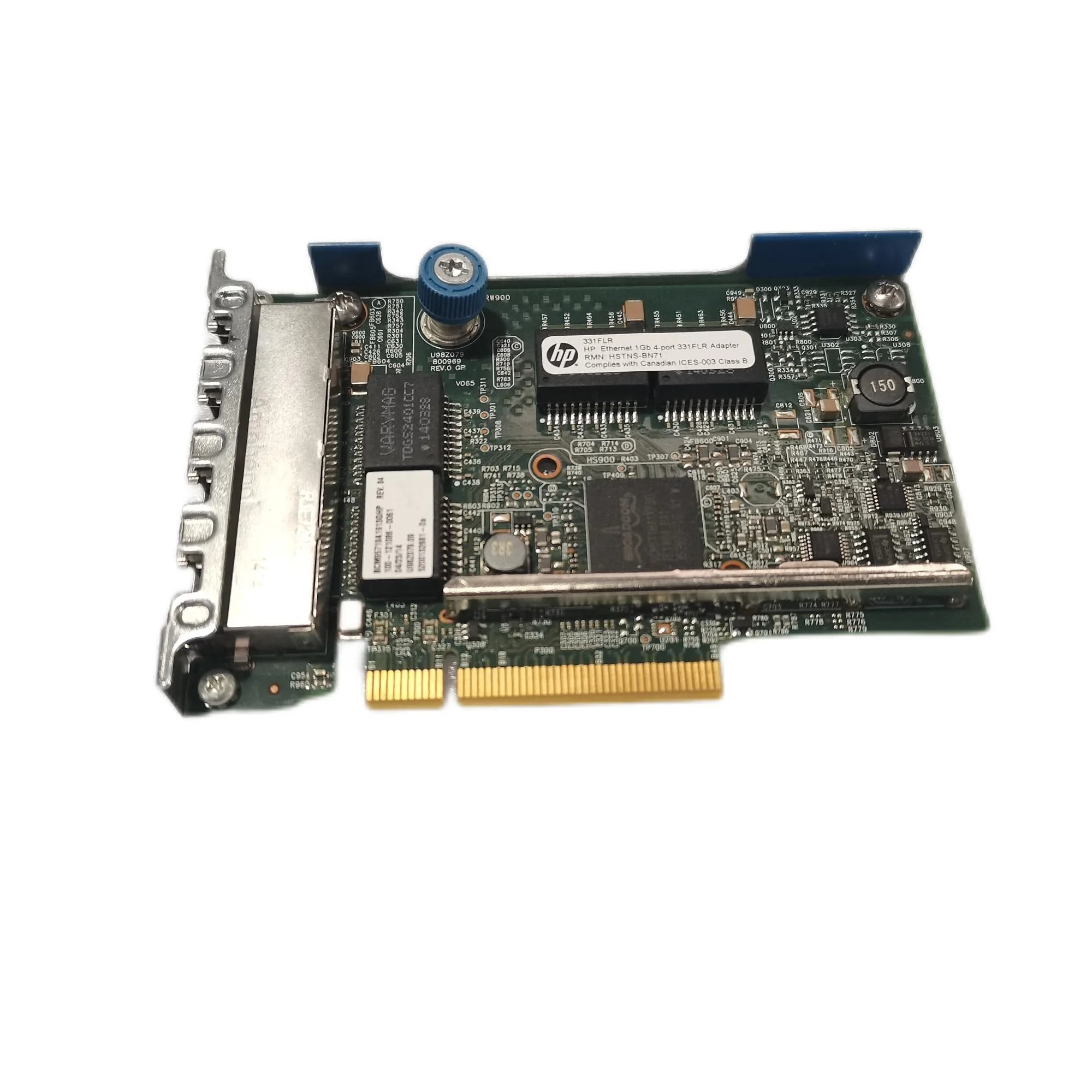 629135-B22 Ethernet 1Gb 4P AdpterHPE сервер 4-портовый 331FLR 1GbE адаптер 629135-B22, 789897-001 629133-002 Ethernet 1Gb 4-p