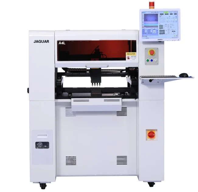 Экономичный Jaguar 4 головки 46 кормушек SMT Pick and Place Machine для сборки печатных плат