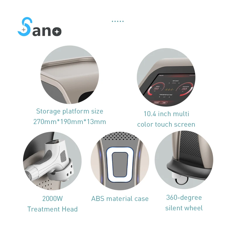 2024 best diode laser hair removal 755 + 808 + 1064nm wavelength 3 in 1 laser hair remove machine