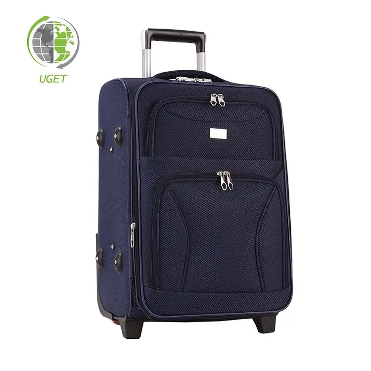 1680D Nylon Material Hot Sale Design China Factory Soft Handle Wholesale Online Trolley Luggage Suitcase