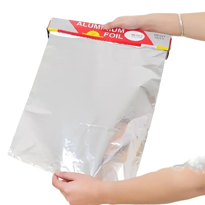 Factory wholesale aluminum foil roll aluminum foil paper household kitchen use 8011 aluminum foil roll paper