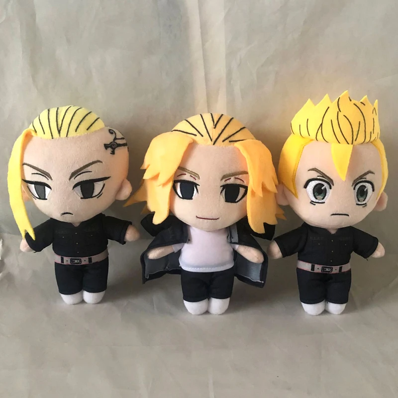 Плюшевая кукла манжиро Кен такичи хэньата Атсуси 20 см, мягкая набивная подушка