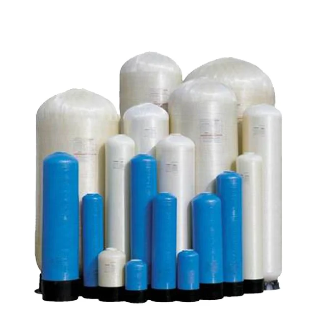Commercial Natural Blue Color FRP Pressure Tanks FRP Tank Fiberglass Softener Tank for RO System