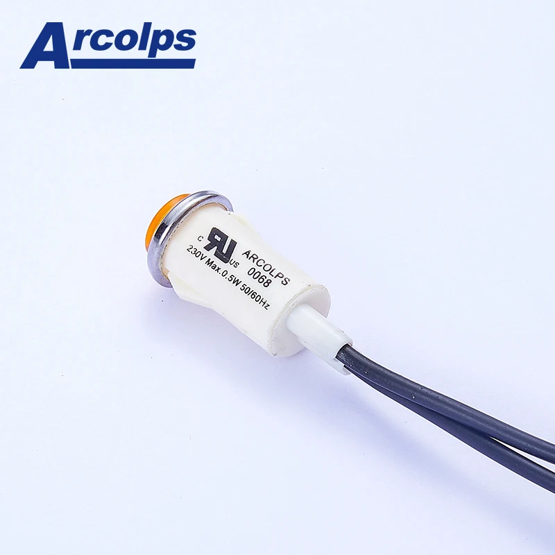 Hot Sale Waterproof Metal 12v/24v/110v/220v Led Indicator Pilot Light