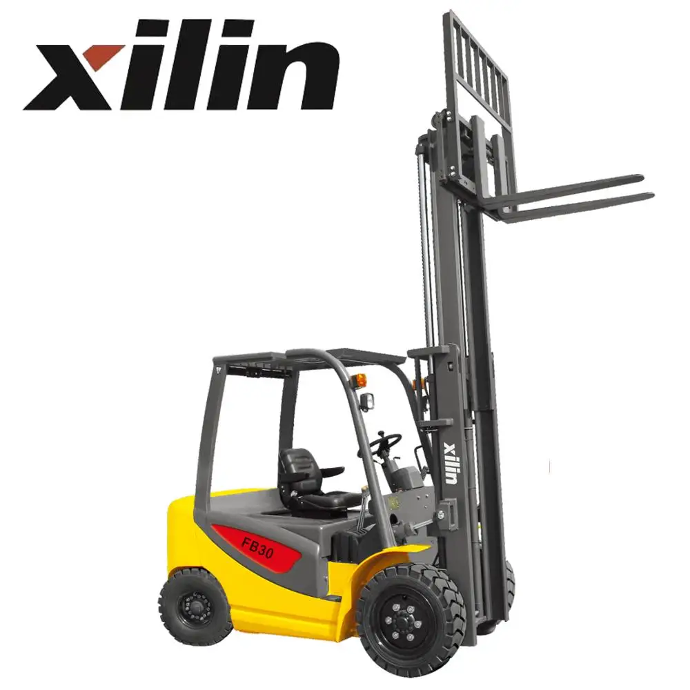 Шилин 1500/3000/3500kgs 1,5 t 3 т 3,5 3300/6600/7700lbs 4-колесный скейтборд Электрический вилочный погрузчик