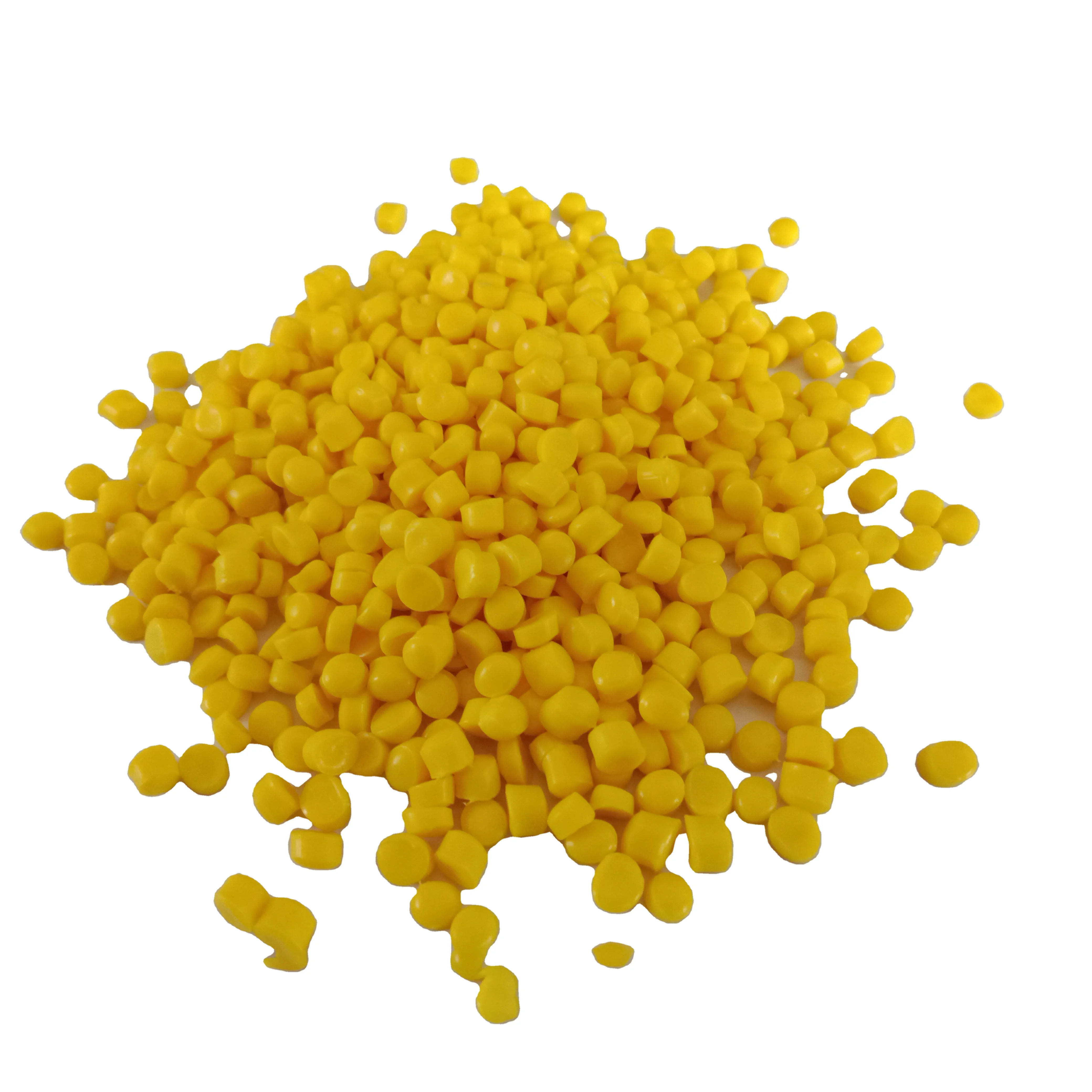 Factory Hot Sale yellow flame retardant masterbatch smooth PVC Compounds Granules for extrusion injection