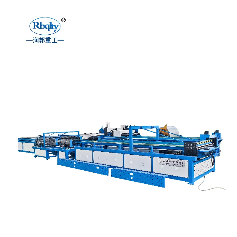 Rbqlty Auto HVAC Duct Production Line 5 hvac Duct Making Machine