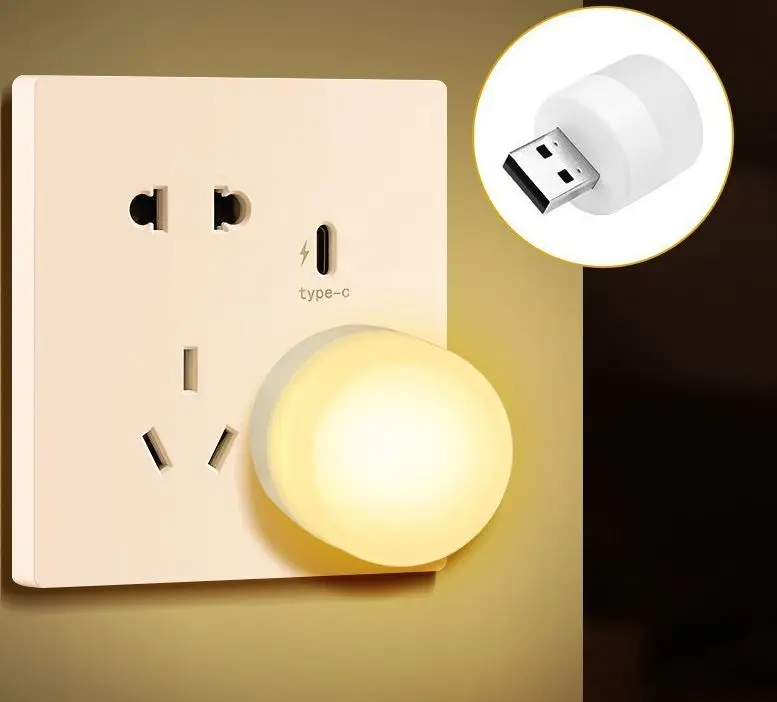 Portable household USB LED Light Camp Lamp Bulb For Hiking Camping For Computer Laptop Power