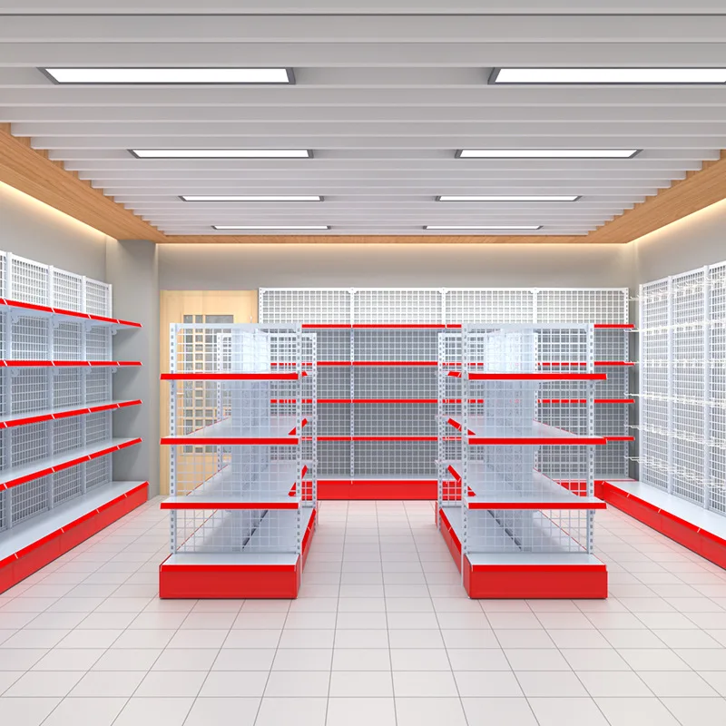 Manufacturer Single&double-sided Grocery/supermarket/shop Shelves/rack Gondola Shelves
