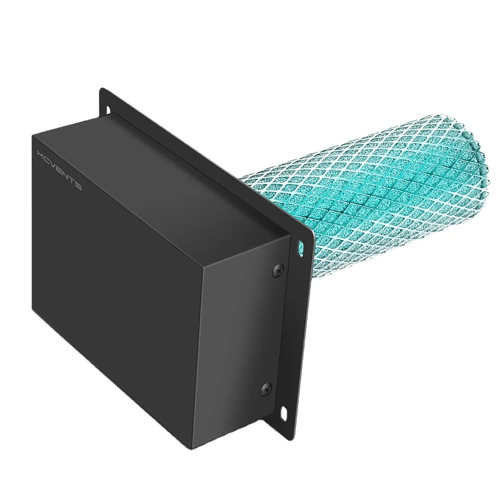 
KCvents LED Whole Home in-Duct Air Purifier System KCvents LED Photo Oxygen ion disinfector Air Sterilizer 