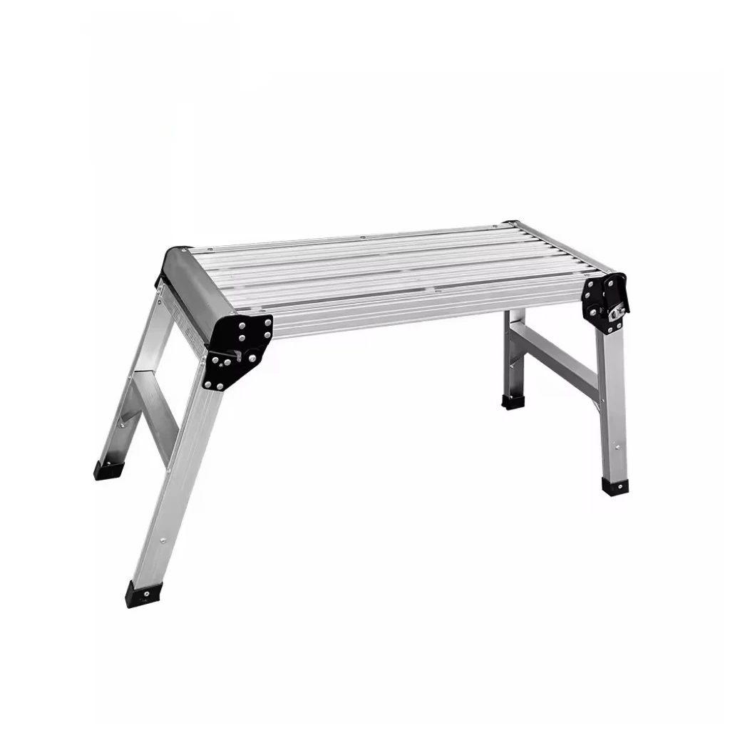 Mobile Working Platform aluminum step stool small ladder folding step stool