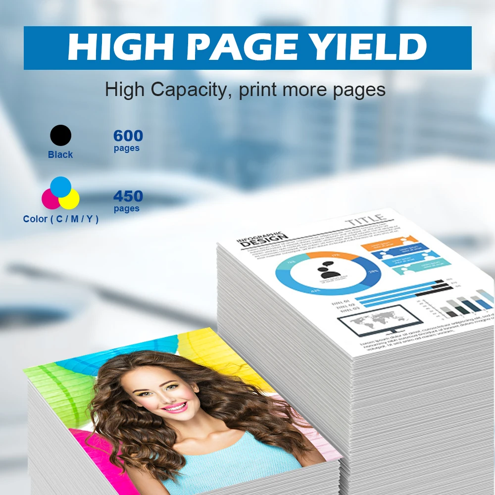 ShinColor 67Xl Премиум струйный картридж для Hp67 hp67xl HP 67XL Deskjet 1200 2700