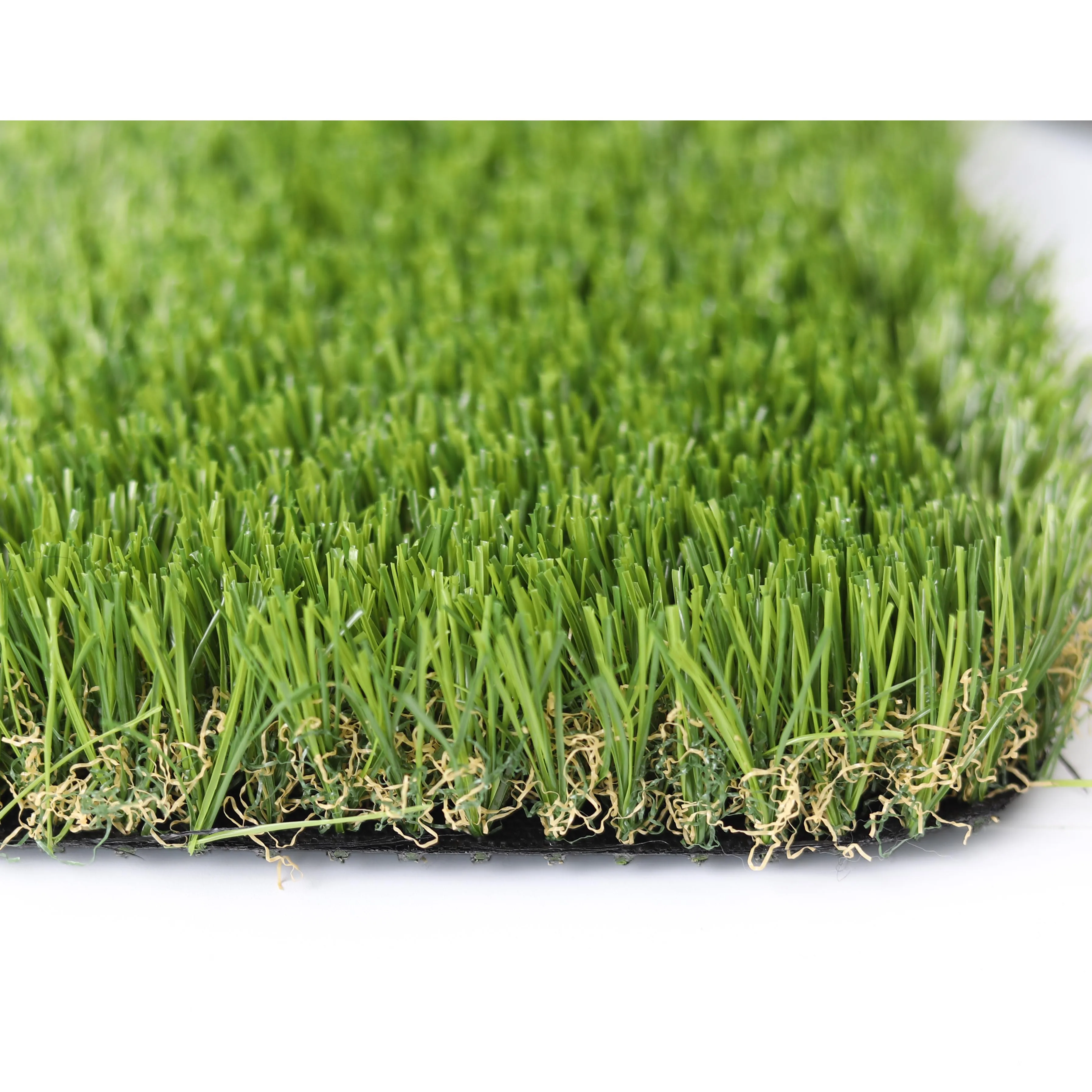 SD high Quality Landscaping  Artificial grass garden outdoor usage USA hot selling olive green custom size