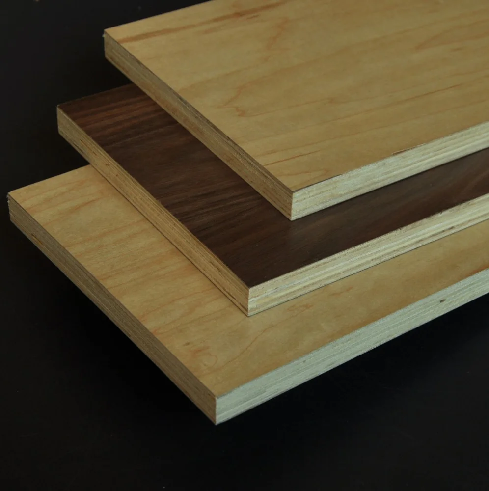 Greenland New Design Natural E0 Grade Teak/Sapelli/Walnut/Oak Veneer Fancy plywood/Commercial Plywood For Door Table Flooring