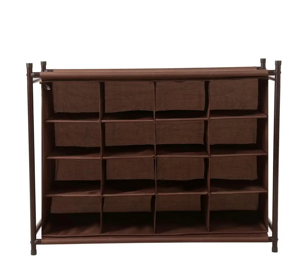 Home Living Room Cabinets Shoe Organizer Storage With Dividers Detachable Folding Shoe Rack
