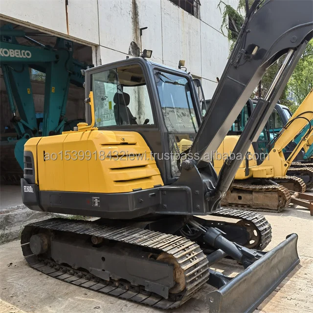 Original Volvo EC60DL used excavator crawler excavator VOLVO excavator